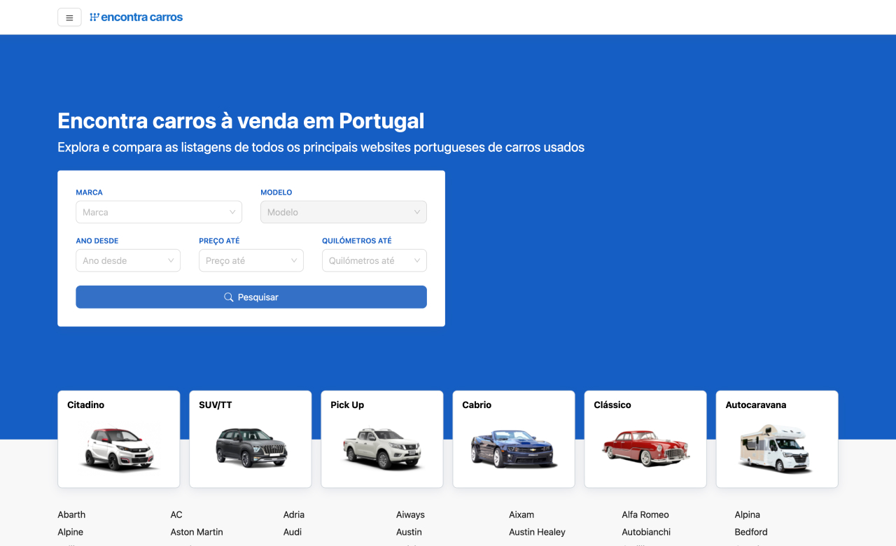 Encontra Carros Screenshot